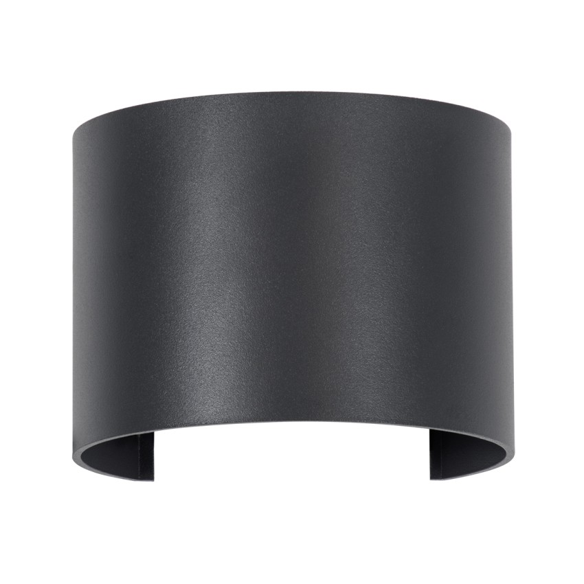 AXIS-R  Φωτιστικό Τοίχου - Απλίκα Αρχιτεκτονικού Φωτισμού Εσωτερικού/Εξωτερικού Χώρου Up & Down LED 10W 1200lm 10 έως 60° AC 220-240V Αδιάβροχο IP65 Μ10 x Π10 x Υ10cm - Φυσικό Λευκό 4500K - Γκρι Ανθρακί- Bridgelux Chip