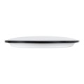 GLOBOSTAR® TUFFIN  Φωτιστικό Πλαφονιέρα Οροφής LED 36W 4140lm 120° AC 220-240V Αδιάβροχο IP54 Ψυχρό Λευκό 6000K - Lumileds SMD Chip - Μαύρο Ματ & Λευκό Γαλακτερό - Μ48 x Π48 x Υ6.5cm