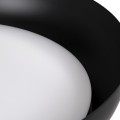 ANATOLIA  Πλαφονιέρα Οροφής LED CCT 75W 8625lm 120° AC 220-240V - Εναλλαγή Φωτισμού μέσω Τηλεχειριστηρίου All In One Ψυχρό 6000k+Φυσικό 4500k+Θερμό 2700k Dimmable Φ60cm - Μαύρο