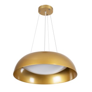 ANATOLIA  Κρεμαστή Πλαφονιέρα Οροφής LED CCT 60W 6900lm 120° AC 220-240V - Εναλλαγή Φωτισμού μέσω Τηλεχειριστηρίου All In One Ψυχρό 6000k+Φυσικό 4500k+Θερμό 2700k Dimmable Φ43cm - Χρυσό ANATOLIA  Κρεμαστή Πλαφονιέρα Οροφής LED CCT 60W 6900lm 120° AC 220-240V - Εναλλαγή Φωτισμού μέσω Τηλεχειριστηρίου All In One Ψυχρό 6000k+Φυσικό 4500k+Θερμό 2700k Dimmable Φ43cm - Χρυσό