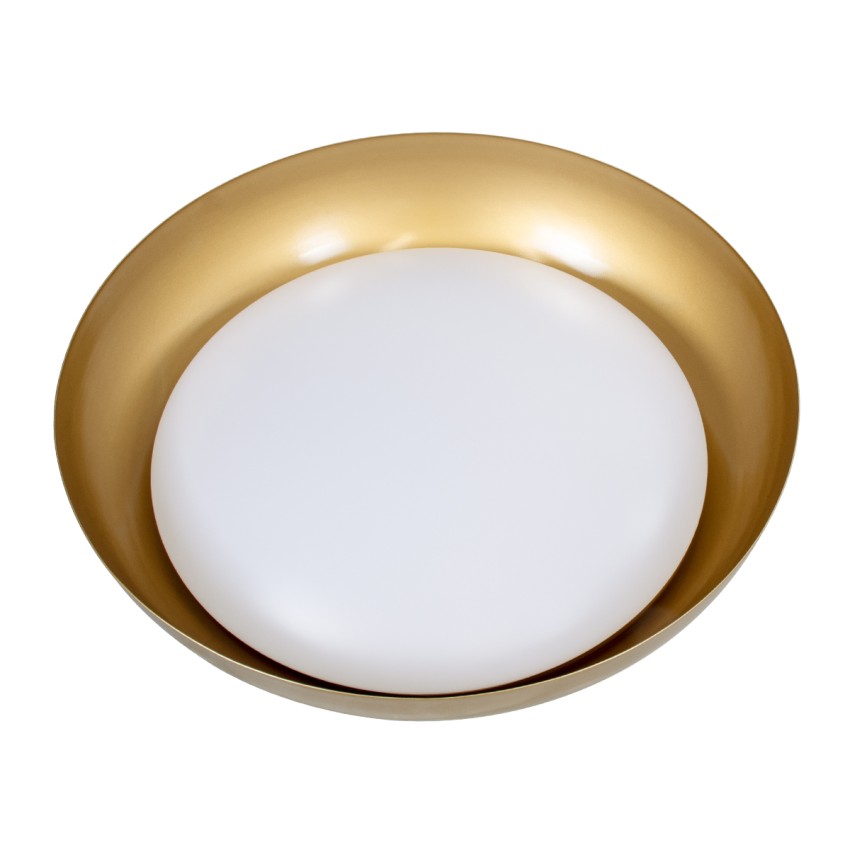 ANATOLIA  Κρεμαστή Πλαφονιέρα Οροφής LED CCT 75W 8625lm 120° AC 220-240V - Εναλλαγή Φωτισμού μέσω Τηλεχειριστηρίου All In One Ψυχρό 6000k+Φυσικό 4500k+Θερμό 2700k Dimmable Φ60cm - Χρυσό