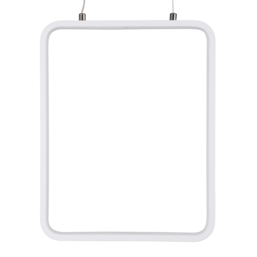 NEROBA  Κρεμαστό Φωτιστικό Οροφής Linear Design LED CCT 18W 1980lm 360° AC 220-240V - Εναλλαγή Φωτισμού μέσω Διακόπτη On/Off All In One Ψυχρό 6000k+Φυσικό 4500k+Θερμό 2700k Μ29 x Π2 x Υ36cm - Λευκό