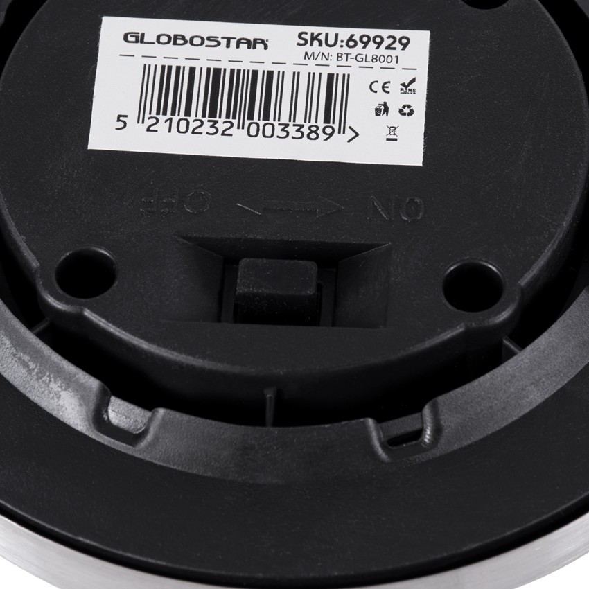 ΣΕΤ 4 Τεμαχίων Αυτόνομα Ηλιακά Φωτιστικά LED SMD 0.80W/Τεμ. 80lm/Τεμ. με Ενσωματωμένη Μπαταρία 600mAh - Φωτοβολταϊκό Πάνελ με Αισθητήρα Ημέρας-Νύχτας Αδιάβροχο IP65 Φανάρι Κήπου Στρογγυλό Ψυχρό Λευκό 6000K Φ12 x Υ13cm