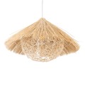 GLOBOSTAR® CHEOPE  Boho Κρεμαστό Φωτιστικό Οροφής με Ντουί 1 x E27 AC 220-240V IP20 - Μπεζ - Μ45 x Π45 x Υ35cm GLOBOSTAR® CHEOPE  Boho Κρεμαστό Φωτιστικό Οροφής με Ντουί 1 x E27 AC 220-240V IP20 - Μπεζ - Μ45 x Π45 x Υ35cm