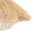 GLOBOSTAR® CHEOPE  Boho Κρεμαστό Φωτιστικό Οροφής με Ντουί 1 x E27 AC 220-240V IP20 - Μπεζ - Μ45 x Π45 x Υ35cm