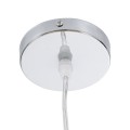 GLOBOSTAR® CHEOPE  Boho Κρεμαστό Φωτιστικό Οροφής με Ντουί 1 x E27 AC 220-240V IP20 - Μπεζ - Μ45 x Π45 x Υ35cm