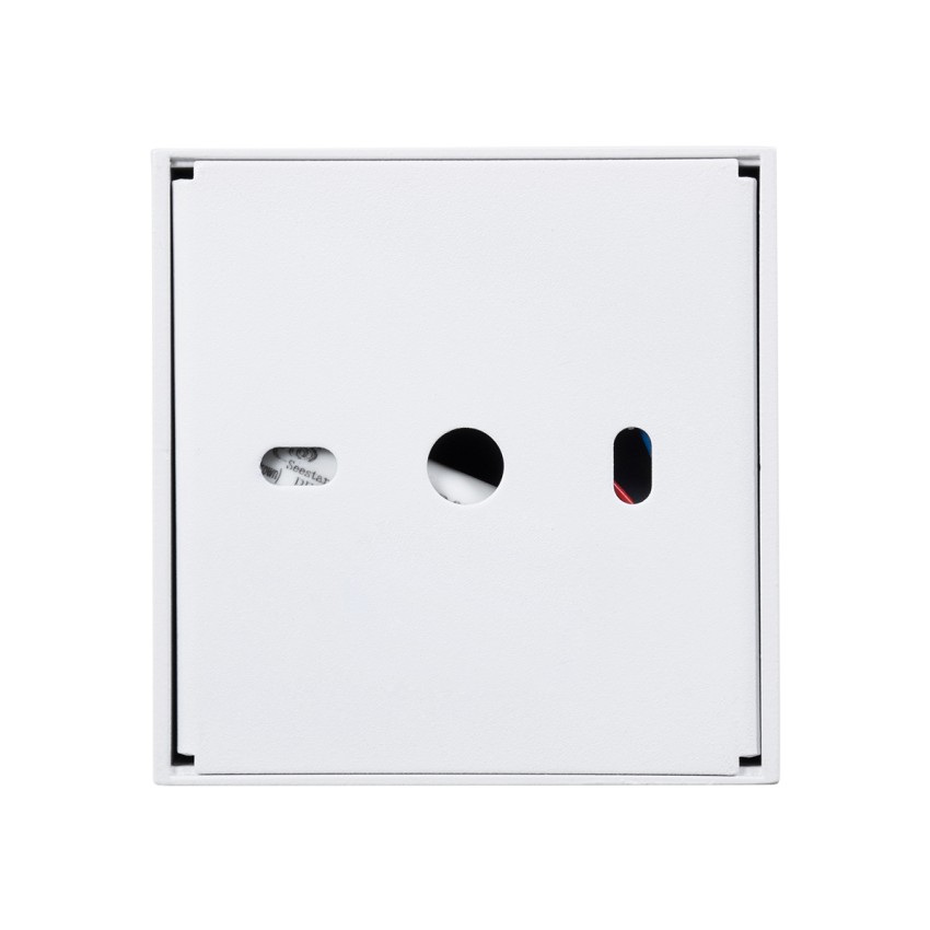 LUMINAR SUPERIOR  Επιφανειακό LED Spot Downlight TrimLess 14W 1890lm 36° AC 220-240V IP20 Μ8.2 x Π8.2 x Υ6.6cm - Λευκό με Κάτοπτρο Χρωμίου - Θερμό Λευκό 2700K - Bridgelux High Lumen Chip Gen2 - TÜV Certified Driver