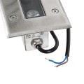 UNDERGROUND-REMVI  Χωνευτό Φωτιστικό Wall Washer Δαπέδου LED 18W 1440lm 10° DC 24V Αδιάβροχο IP68 L100 x W9 x H7.2cm Πράσινο - Ανοξείδωτο Ατσάλι