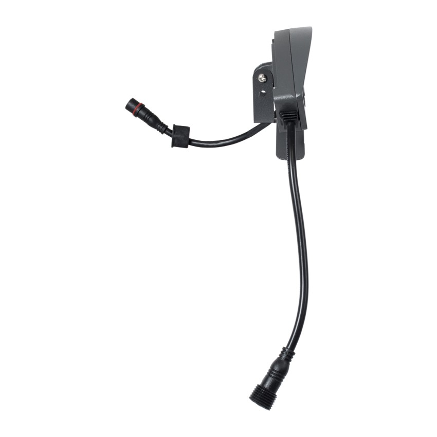 GLOBOSTAR® TREELIGHT-E  Κυρτή Μπάρα Φωτισμού Wall Washer για Φυτά - Δέντρα LED 6W 660lm 15° DC 24V Αδιάβροχο IP65 Θερμό Λευκό 2700K Dimmable - Γκρι Ανθρακί - Μ17.5 x Π4.5 x Υ8cm