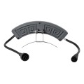 GLOBOSTAR® TREELIGHT-E  Κυρτή Μπάρα Φωτισμού Wall Washer για Φυτά - Δέντρα LED 6W 690lm 15° DC 24V Αδιάβροχο IP65 Φυσικό Λευκό 4500K Dimmable - Γκρι Ανθρακί - Μ17.5 x Π4.5 x Υ8cm