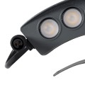 GLOBOSTAR® TREELIGHT-E  Κυρτή Μπάρα Φωτισμού Wall Washer για Φυτά - Δέντρα LED 6W 690lm 15° DC 24V Αδιάβροχο IP65 Φυσικό Λευκό 4500K Dimmable - Γκρι Ανθρακί - Μ17.5 x Π4.5 x Υ8cm