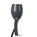 GLOBOSTAR® TREELIGHT-TREEGAL  Σποτ Φωτισμού για Φυτά - Δέντρα με Βάση Μπετού & Κορμού LED 3W 330lm 15° DC 24V Αδιάβροχο IP65 Θερμό Λευκό 2700K Dimmable - Γκρι Ανθρακί - Μ5 x Π5 x Υ14.7cm