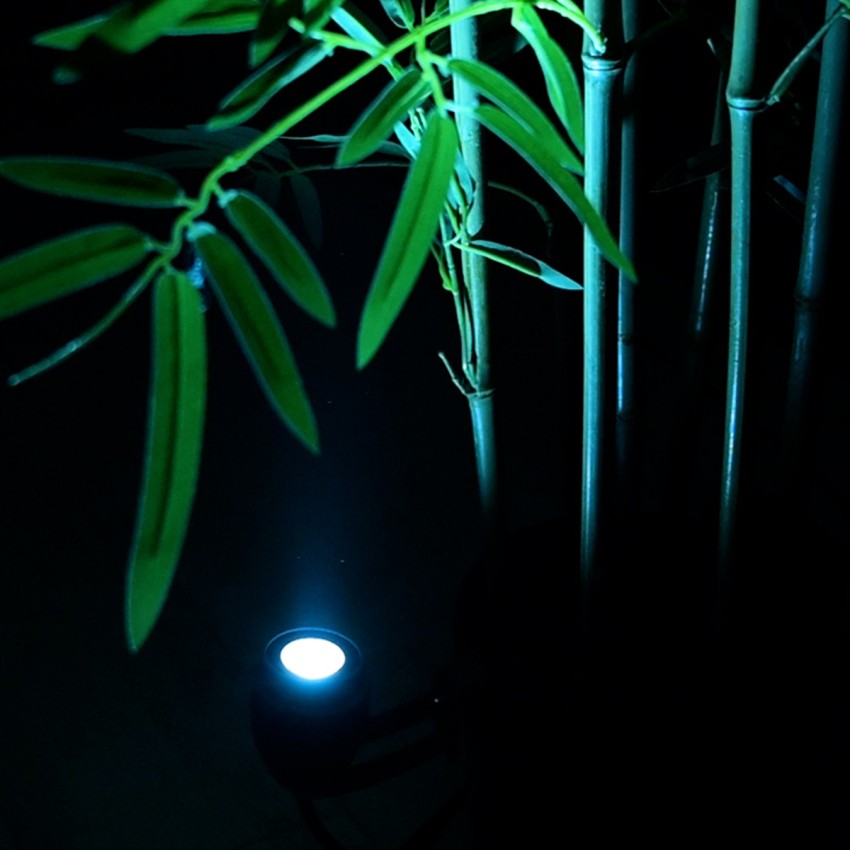 TREELIGHT-TREEGAL  Σποτ Φωτισμού Ειδικό για Φυτά - Δέντρα με Βάση Μπετού & Κορμού LED 3W 315lm 15° DC 24V Αδιάβροχο IP67 Φ5 x Υ14.7cm RGBW DMX512 - Γκρι Ανθρακί