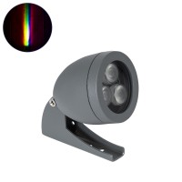 TREELIGHT-TREESPO  Σποτ Φωτισμού Ειδικό για Φυτά - Δέντρα LED 6W 630lm 15° DC 24V Αδιάβροχο IP67 Μ6.6 x Π9 x Υ12cm RGBW DMX512 - Γκρι Ανθρακί