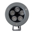 GLOBOSTAR® TREELIGHT-TREESPO  Σποτ Φωτισμού για Φυτά - Δέντρα LED 12W 1320lm 15° DC 24V Αδιάβροχο IP65 Θερμό Λευκό 2700K Dimmable - Γκρι Ανθρακί - Μ9 x Π11 x Υ9cm