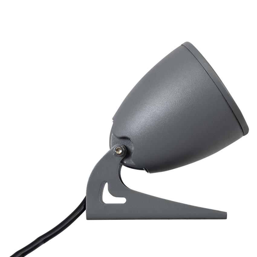 GLOBOSTAR® TREELIGHT-TREESPO  Σποτ Φωτισμού για Φυτά - Δέντρα LED 12W 1320lm 15° DC 24V Αδιάβροχο IP65 Θερμό Λευκό 2700K Dimmable - Γκρι Ανθρακί - Μ9 x Π11 x Υ9cm