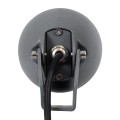 GLOBOSTAR® TREELIGHT-TREESPO  Σποτ Φωτισμού για Φυτά - Δέντρα LED 12W 1320lm 15° DC 24V Αδιάβροχο IP65 Θερμό Λευκό 2700K Dimmable - Γκρι Ανθρακί - Μ9 x Π11 x Υ9cm