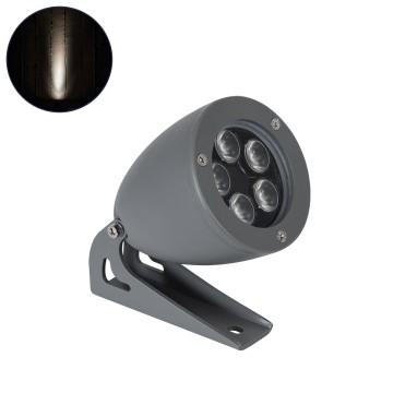 TREELIGHT-TREESPO  Σποτ Φωτισμού Ειδικό για Φυτά - Δέντρα LED 12W 1380lm 15° DC 24V Αδιάβροχο IP67 Μ9 x Π11 x Υ9cm Φυσικό Λευκό 4500K - Γκρι Ανθρακί