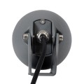 GLOBOSTAR® TREESPO  Φωτιστικό Σποτ για Φυτά - Δέντρα LED 12W 1260lm 15° DC 24V Αδιάβροχο IP67 Πολύχρωμο RGBW Dimmable DMX512 - Bridgelux SMD Chip - Γκρι Ανθρακί - Μ9 x Π11 x Υ9cm