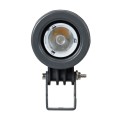 GLOBOSTAR® TREELIGHT-TREEDITA  Σποτ Φωτισμού για Φυτά - Δέντρα LED 3W 330lm 8° DC 24V Αδιάβροχο IP65 Θερμό Λευκό 2700K Dimmable - Γκρι Ανθρακί - Μ5.7 x Π6.5 x Υ9.8cm