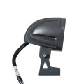 GLOBOSTAR® TREELIGHT-TREEDITA  Σποτ Φωτισμού για Φυτά - Δέντρα LED 3W 330lm 8° DC 24V Αδιάβροχο IP65 Θερμό Λευκό 2700K Dimmable - Γκρι Ανθρακί - Μ5.7 x Π6.5 x Υ9.8cm