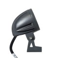 GLOBOSTAR® TREELIGHT-TREEDITA  Σποτ Φωτισμού για Φυτά - Δέντρα LED 3W 330lm 8° DC 24V Αδιάβροχο IP65 Θερμό Λευκό 2700K Dimmable - Γκρι Ανθρακί - Μ5.7 x Π6.5 x Υ9.8cm