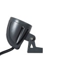 GLOBOSTAR® TREELIGHT-TREEDITA  Σποτ Φωτισμού για Φυτά - Δέντρα LED 3W 330lm 8° DC 24V Αδιάβροχο IP65 Θερμό Λευκό 2700K Dimmable - Γκρι Ανθρακί - Μ5.7 x Π6.5 x Υ9.8cm