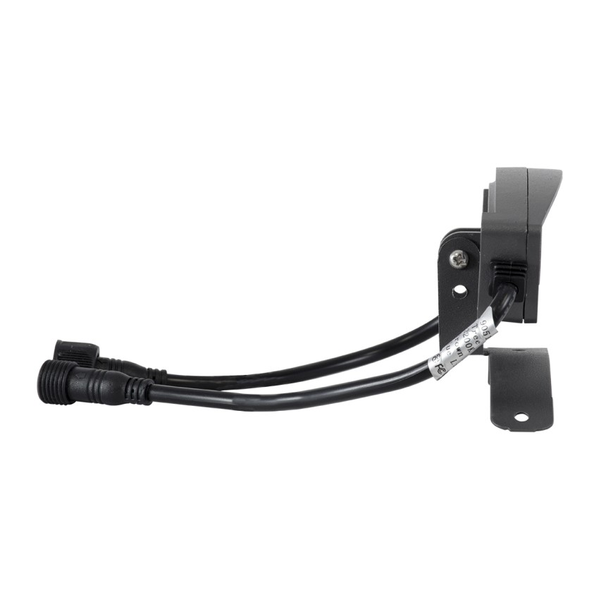 GLOBOSTAR® TREELIGHT-E  Κυρτή Μπάρα Φωτισμού Wall Washer για Φυτά - Δέντρα LED 3W 330lm 15° DC 24V Αδιάβροχο IP65 Θερμό Λευκό 2700K Dimmable - Γκρι Ανθρακί - Μ11 x Π3 x Υ8cm