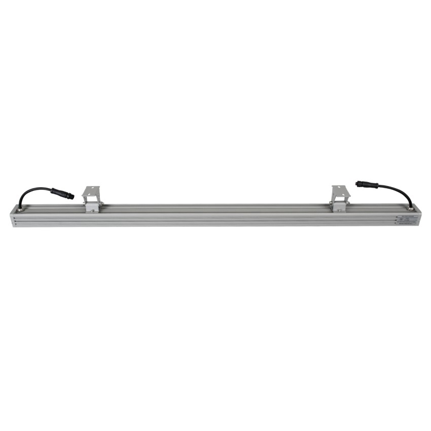 WASHER-JAVIA  Μπάρα Φωτισμού Wall Washer LED 48W 4080lm 5° DC 24V Αδιάβροχο IP67 Μ100 x Π5.2 x Υ3.6cm (Υ8.5 με Βάση) Θερμό Λευκό 2700K - Γκρι Ανθρακί