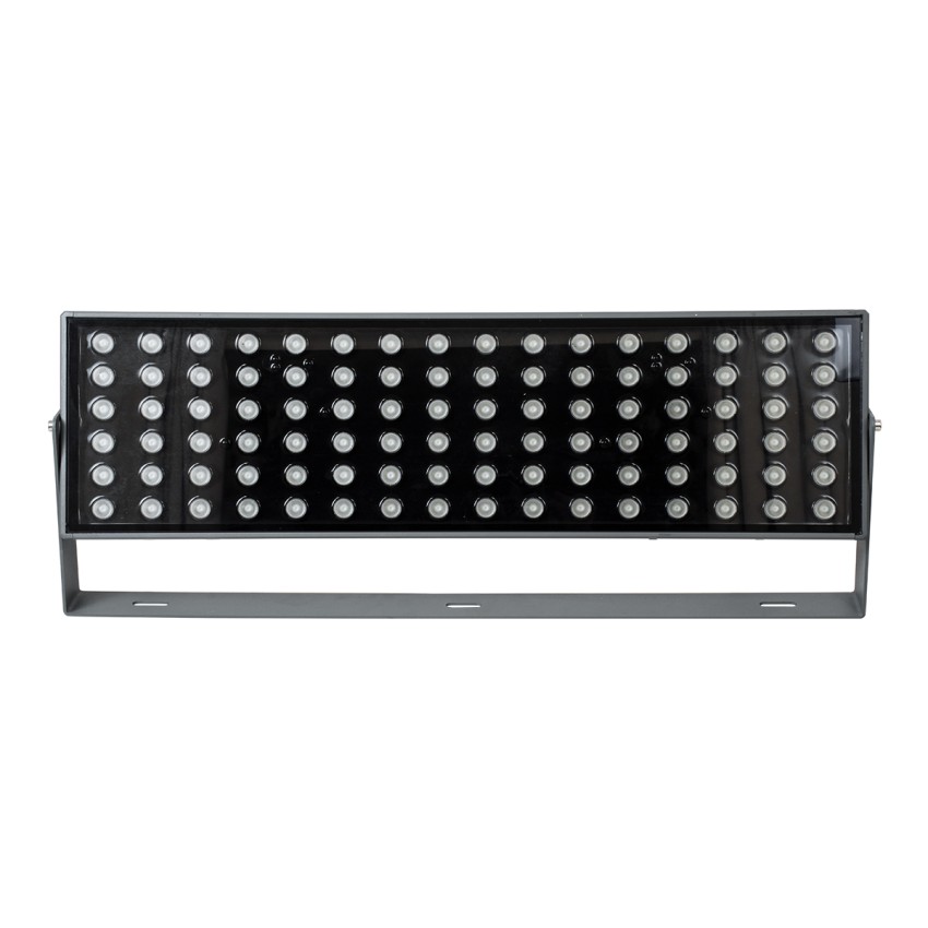 FLOOD-ZANA  Προβολέας Wall Washer για Φωτισμό Κτιρίων LED 200W 17000lm 30° DC 24V Αδιάβροχο IP65 Μ70 x Π29 x Υ10cm RGBW DMX512 - Γκρι Ανθρακί