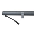 GLOBOSTAR® WASHER-PANDA  Μπάρα Φωτισμού Wall Washer LED 18W 1620lm 15° DC 24V Αδιάβροχο IP65 Πορτοκαλί 2200K Dimmable - Γκρι Ανθρακί - Μ100 x Π4 x Υ3.5cm