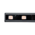 GLOBOSTAR® WASHER-PANDA  Μπάρα Φωτισμού Wall Washer LED 18W 1620lm 15° DC 24V Αδιάβροχο IP65 Πορτοκαλί 2200K Dimmable - Γκρι Ανθρακί - Μ100 x Π4 x Υ3.5cm
