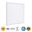 Χωνευτό LED Panel Milky Super Slim 60x60cm 48W 4320lm 120° CRI≥80Ra UGR<19 AC 220-240V IP20 Μ60 x Π60 x Υ1.5cm - Θερμό Λευκό 2700K - TÜV Certified Driver