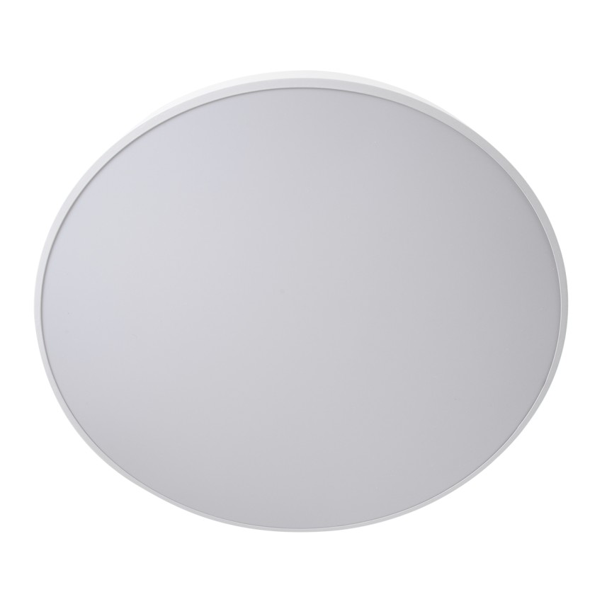 GLOBOSTAR® BURTON  Μοντέρνο Κρεμαστό Φωτιστικό Οροφής LED 100W 11020lm 120° AC 220-240V IP20 Ρυθμιζόμενο Λευκό CCT με Χειριστήριο από 2700K έως 6000K Dimmable - Lumileds SMD Chip - Λευκό Ματ - Μ80 x Π80 x Υ8cm