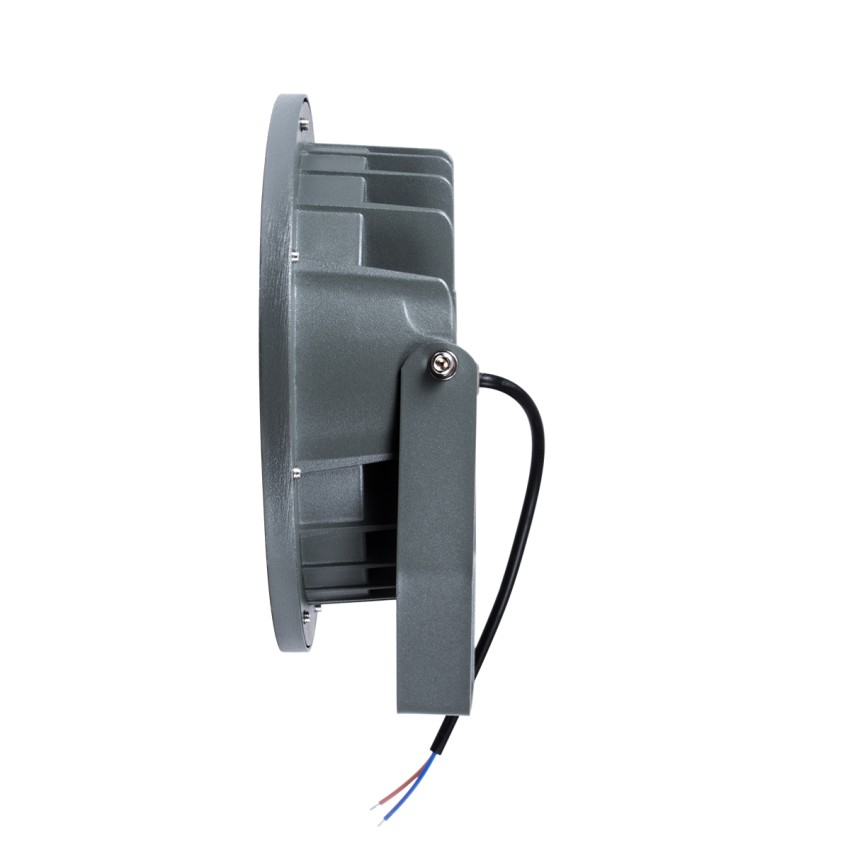 TREELIGHT-RIVA  Σποτ Φωτισμού Ειδικό για Φυτά - Δέντρα με Βάση Κήπου / Καρφωτό LED 24W 2040lm 10° DC 24V Αδιάβροχο IP67 Φ20.5 x Υ6.5cm Αρχιτεκτονικό Πορτοκαλί 2200K - Γκρι Ανθρακί