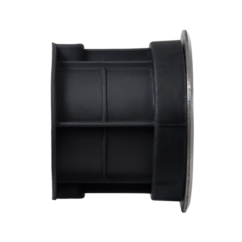 UNDERWATER-HUNI  Υποβρύχιο Χωνευτό Φωτιστικό Σποτ Ειδικό για Σιντριβάνια LED 3W 255lm 30° DC 24V Αδιάβροχο IP68 Φ10 x Υ7.5cm RGBW DMX512 - Ανοξείδωτο Ατσάλι