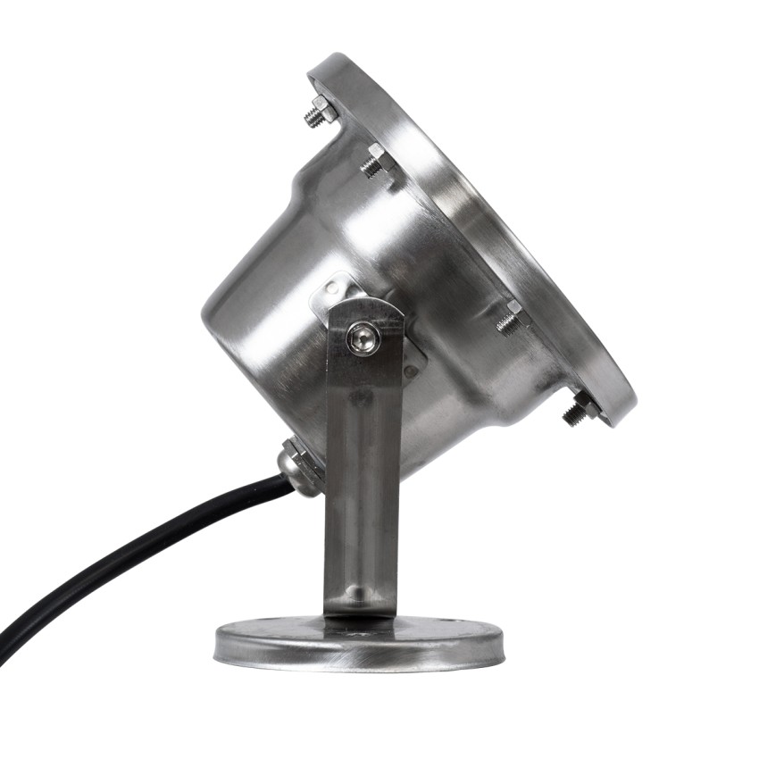 UNDERWATER-DEDY  Υποβρύχιο Επιφανειακό Φωτιστικό Σποτ Ειδικό για Σιντριβάνια - Πισίνες - Τζακούζι LED 6W 540lm 30° DC 24V Αδιάβροχο IP68 Μ12 x Π7.5 x Υ14.5cm Θερμό Λευκό 2700K - Ανοξείδωτο Ατσάλι SS304