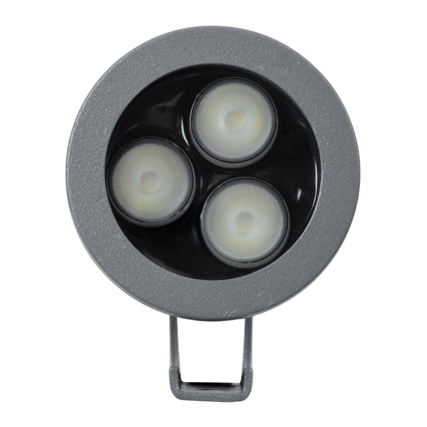 TREELIGHT-TREESPO  Σποτ Φωτισμού Ειδικό για Φυτά - Δέντρα LED 6W 630lm 15° DC 24V Αδιάβροχο IP67 Μ6.6 x Π9 x Υ12cm RGBW DMX512 - Γκρι Ανθρακί
