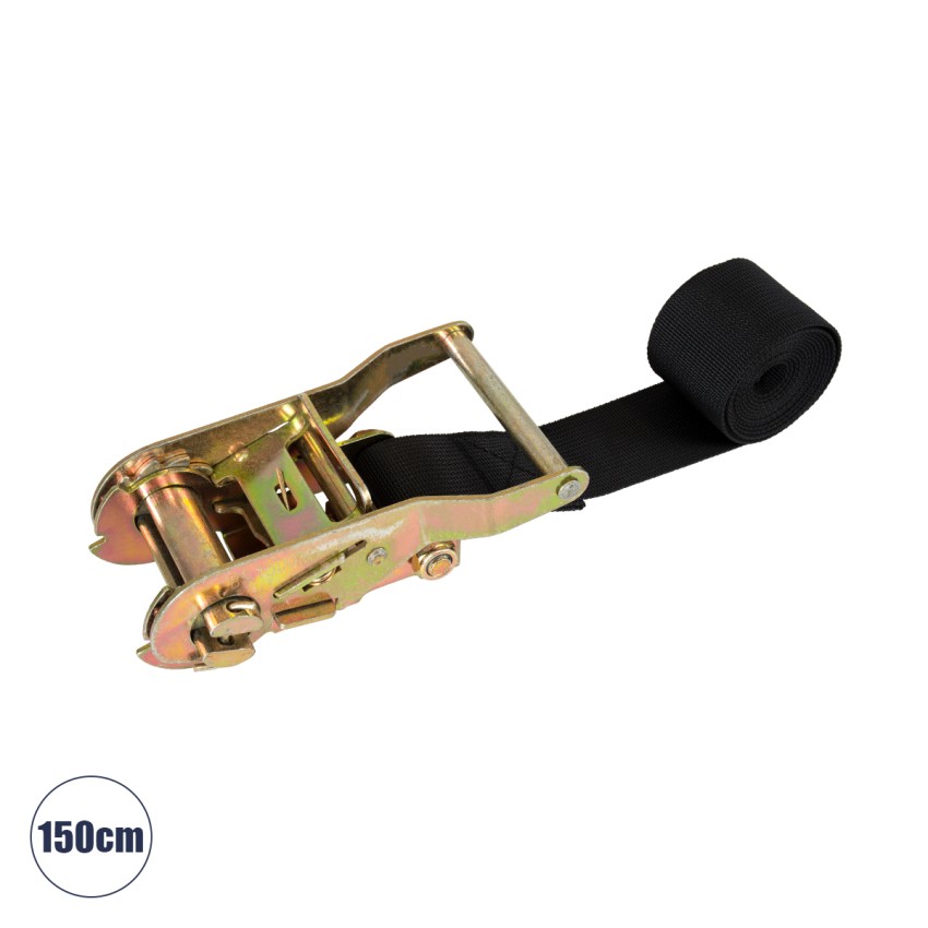 Ιμαντας Στηριξης με Καστάνια Μήκους 150cm για Βάση Αλουμίνιου (U) για Τοποθέτηση Σποτ και Προβολέων Αρχιτεκτονικού Φωτισμού Φυτών και Δέντρων Μ150cm