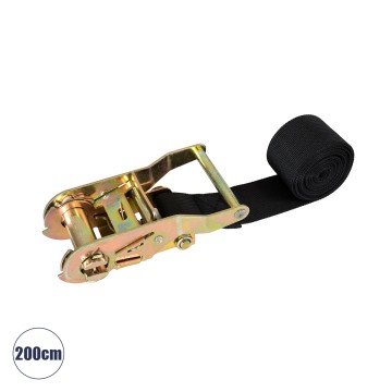 Ιμαντας Στηριξης με Καστάνια Μήκους 200cm για Βάση Αλουμίνιου (U) για Τοποθέτηση Σποτ και Προβολέων Αρχιτεκτονικού Φωτισμού Φυτών και Δέντρων Μ200cm