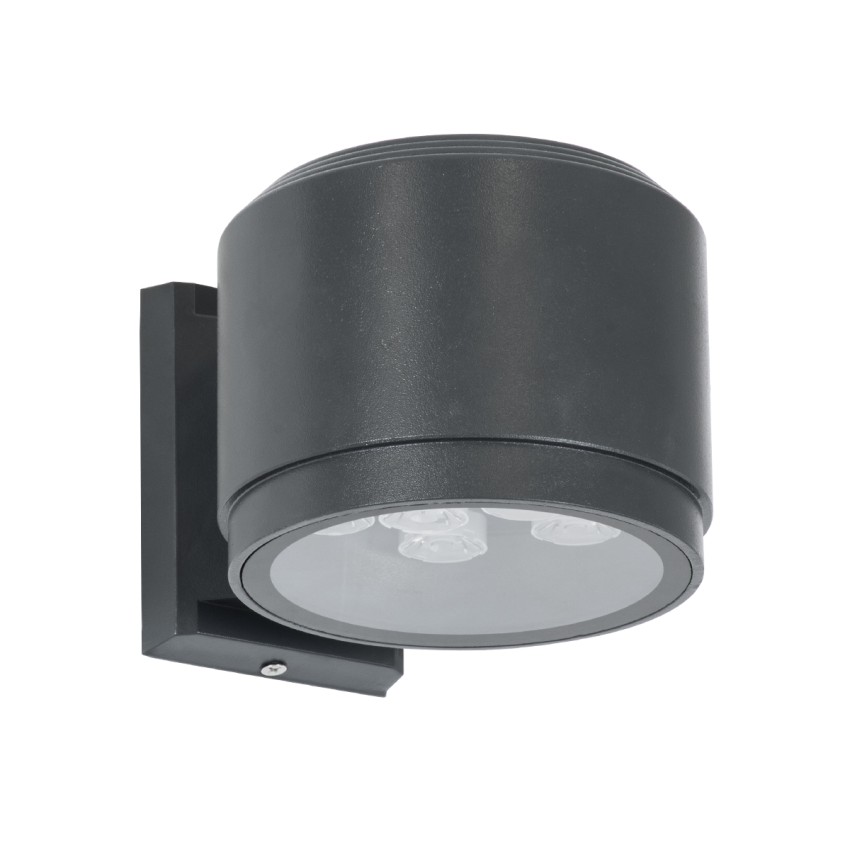 WALLLIGHT-GONA  Φωτιστικό Τοίχου - Απλίκα LED 24W 2160lm 5° DC 24V Αδιάβροχο IP67 Μ13 x Π16.5 x Υ5cm Θερμό Λευκό 2700K - Γκρι Ανθρακί