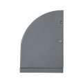 FLOOD-DENA  Επιτοίχιος Προβολέας Wall Washer για Φωτισμό Κτιρίων - Απλίκα & Δαπέδου LED 16W 1440lm 5° DC 24V Αδιάβροχο IP67 Μ15.5 x Π13 x Υ9.1cm Θερμό Λευκό 2700K - Γκρι Ανθρακί
