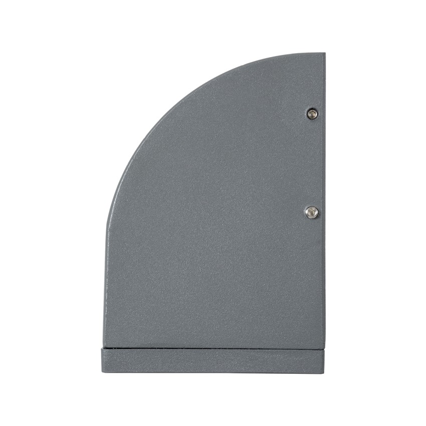 FLOOD-DENA  Επιτοίχιος Προβολέας Wall Washer για Φωτισμό Κτιρίων - Απλίκα & Δαπέδου LED 16W 1440lm 5° DC 24V Αδιάβροχο IP67 Μ15.5 x Π13 x Υ9.1cm Θερμό Λευκό 2700K - Γκρι Ανθρακί