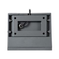 FLOOD-DENA  Επιτοίχιος Προβολέας Wall Washer για Φωτισμό Κτιρίων - Απλίκα & Δαπέδου LED 16W 1520lm 5° DC 24V Αδιάβροχο IP67 Μ15.5 x Π13 x Υ9.1cm Φυσικό Λευκό 4500K - Γκρι Ανθρακί