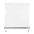 WASHER-PLEXI  Μπάρα Φωτισμού Wall Washer LED 12W 1020lm 15° DC 24V Αδιάβροχο IP65 με Plexiglass Μοριακού Φωτισμού Μ100 x Π3.3 x Υ100cm Πολύχρωμο RGBW DMX512 - Γκρι Ανθρακί