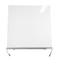 WASHER-PLEXI  Μπάρα Φωτισμού Wall Washer LED 12W 1020lm 15° DC 24V Αδιάβροχο IP65 με Plexiglass Μοριακού Φωτισμού Μ100 x Π3.3 x Υ100cm Πολύχρωμο RGBW DMX512 - Γκρι Ανθρακί