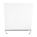 WASHER-PLEXI  Μπάρα Φωτισμού Wall Washer LED 12W 1020lm 15° DC 24V Αδιάβροχο IP65 με Plexiglass Μοριακού Φωτισμού Μ100 x Π3.3 x Υ100cm Πολύχρωμο RGBW DMX512 - Γκρι Ανθρακί