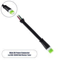 Ταχυσύνδεσμος Τροφοδοσίας για Wall Washer Tuber - 5 Καλώδια +/- σε Power Connector 5 PIN Male για Πολύχρωμα RGB+RGBW Tuber