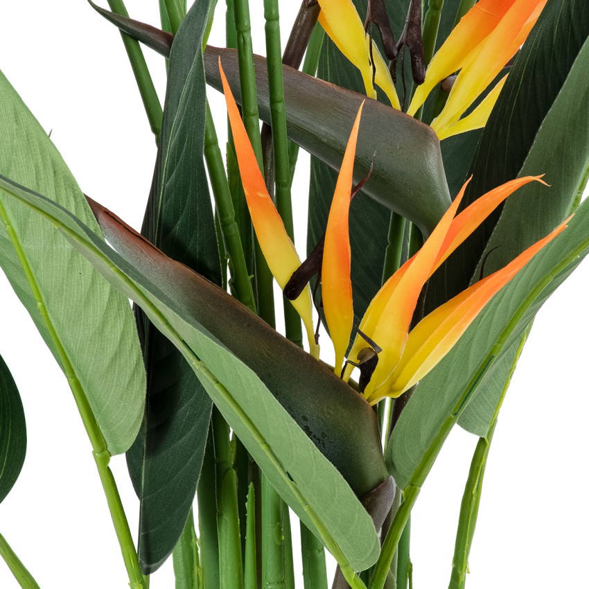 Τεχνητός Κήπος STRELITZIA REGINAE  Τεχνητό Διακοσμητικό Φυτό Στρελίτσια - Πουλί του Παραδείσου Υ180cm