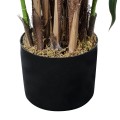 Τεχνητός Κήπος BROADLEAF LADY PALM TREE  Τεχνητό Διακοσμητικό Φυτό Πλατύφυλλος Φοίνικας Μπαμπού Υ300cm